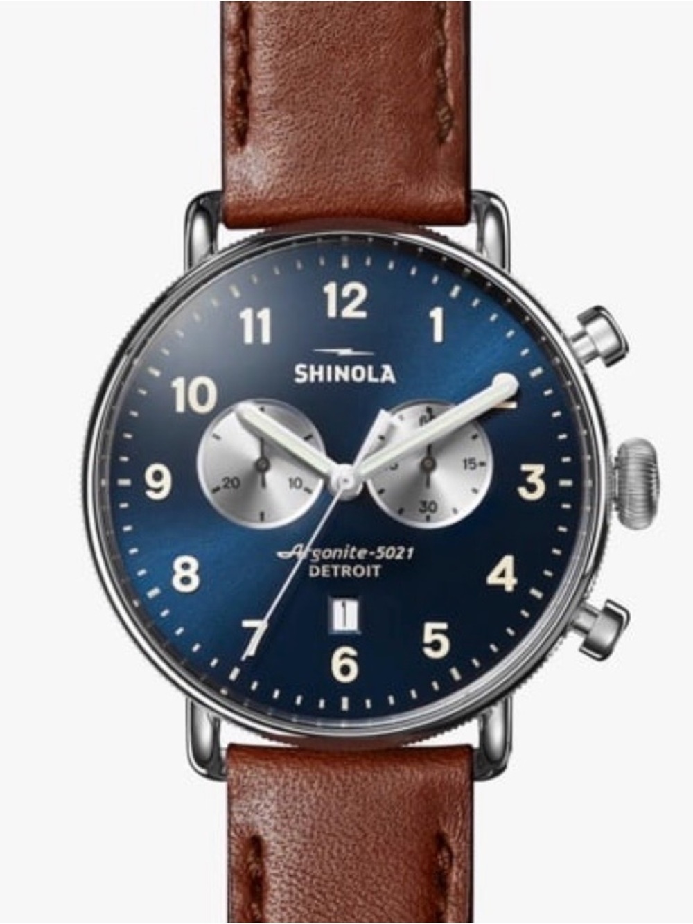 Shinola Canfield Chrono 43mm men’s watch